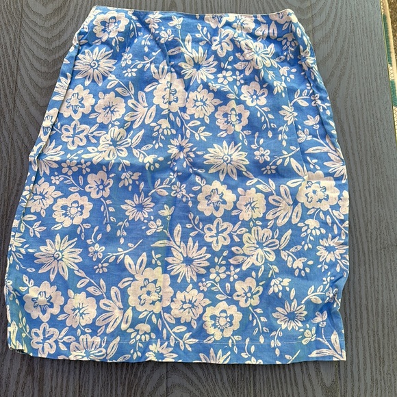 Talbots Irish Linen Skirt-Like new - Picture 3 of 4